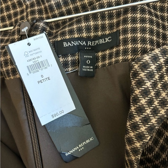 Banana Republic A-Line Mini Dress in Champagne Toast - Picture 4 of 4